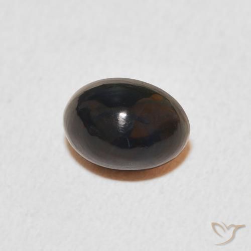 0.61 ct Multicolor Opal Stone, Natural Opal in Oval Cabochon Shape for Sale