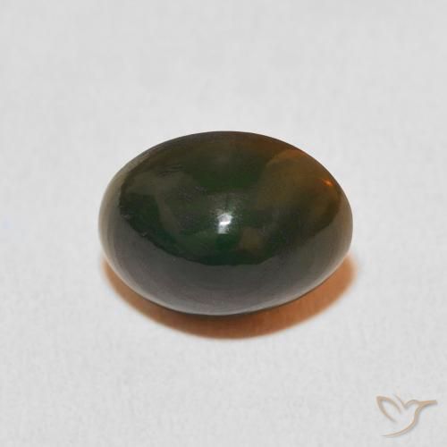 1.94 ct Multicolor Opal Gemstone, Opal Gem in Oval Cabochon Shape for Sale.