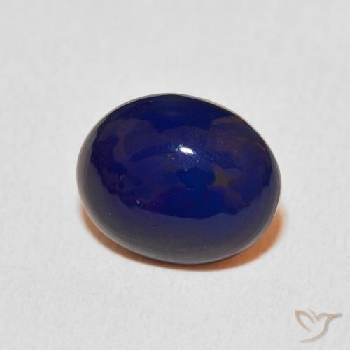 2.49 ct Multicolor Opal Stone, Natural Opal in Oval Cabochon Shape for Sale