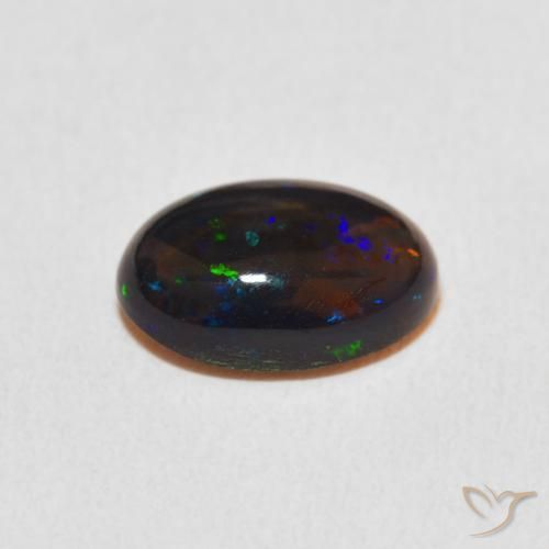 Opal Gemstone in 11 x 7.4 mm Size for Sale, Opal Stone in Multicolor Color