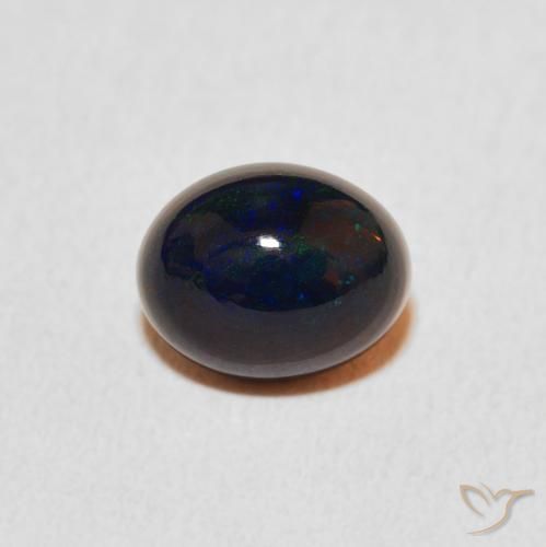 1.26ct Natural Multicolor Opal, Oval, Opaque