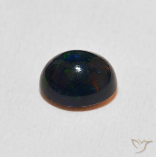 Opal Gemstone in 8.4 x 6.7 mm Size for Sale, Opal Stone in Multicolor Color