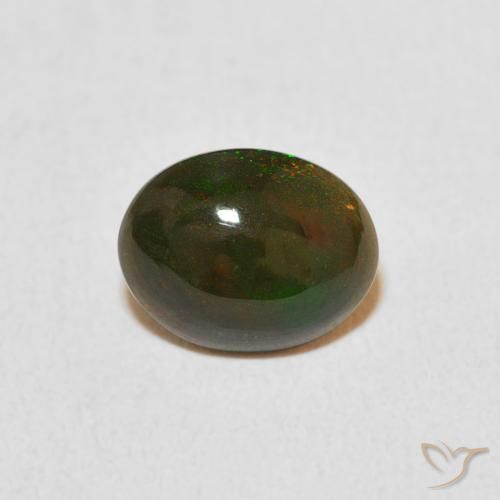 1.03ct Natural Multicolor Opal, Oval, Opaque
