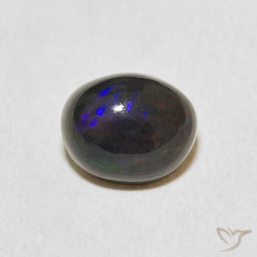 0.91ct Natural Multicolor Opal, Oval, Opaque
