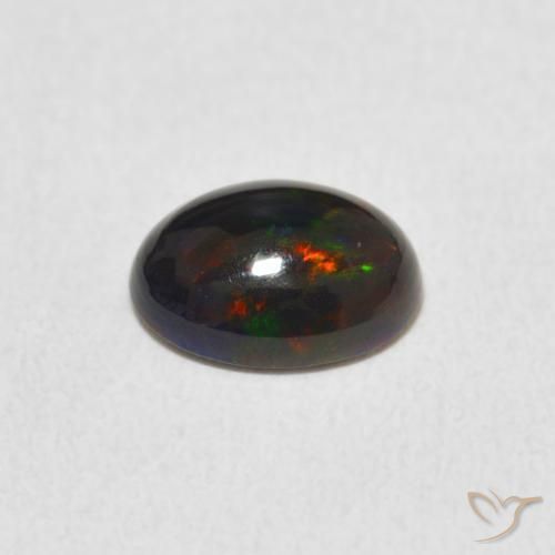 Opal Gemstone in 8 x 6 mm (calibrated) Size for Sale, Opal Stone in Multicolor Color