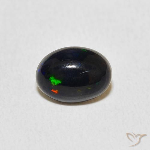 0.51ct Natural Multicolor Opal, Oval, Opaque, Photo A