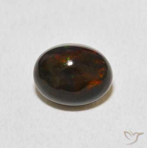 1.39ct Natural Multicolor Opal, Oval, Opaque, Photo A