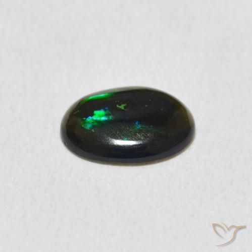 Opal Gemstone in 9 x 7 mm (calibrated) Size for Sale, Opal Stone in Multicolor Color