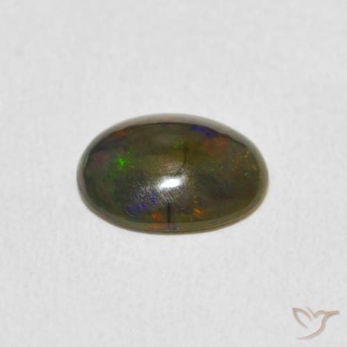 Opal Gemstone in 8 x 6 mm (calibrated) Size for Sale, Opal Stone in Multicolor Color