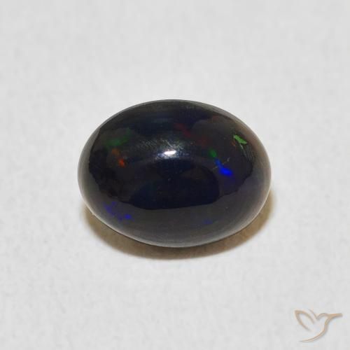 0.73ct Natural Multicolor Opal, Oval, Opaque