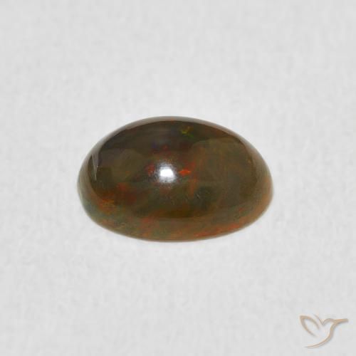 Opal Gemstone in 8 x 6 mm (calibrated) Size for Sale, Opal Stone in Multicolor Color