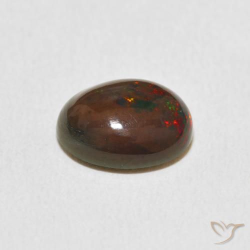 Opal Gemstone in 10 x 8 mm (calibrated) Size for Sale, Opal Stone in Multicolor Color