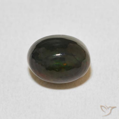 1.29ct Natural Multicolor Opal, Oval, Opaque