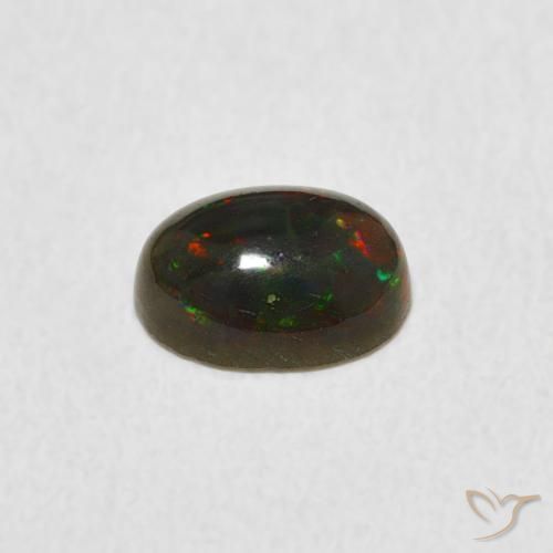 Opal Gemstone in 7.2 x 5.2 mm Size for Sale, Opal Stone in Multicolor Color