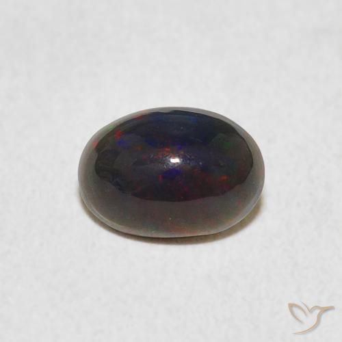 0.56ct Natural Multicolor Opal, Oval, Opaque