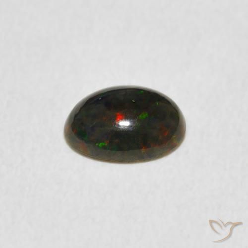 Opal Gemstone in 8 x 6 mm (calibrated) Size for Sale, Opal Stone in Multicolor Color