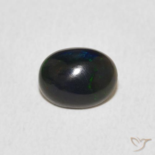 0.60ct Natural Multicolor Opal, Oval, Opaque