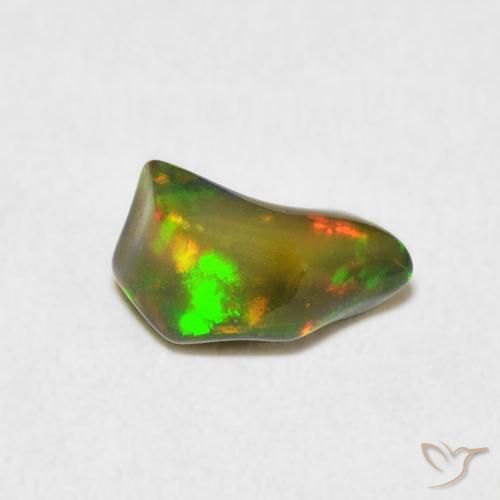 1.28ct Natural Multicolor Opal, Fancy, Opaque