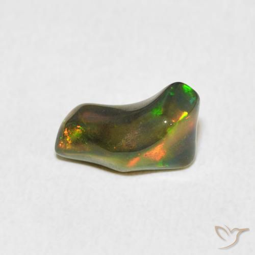 Opal Gemstone in 10.4 x 5.4 mm Size for Sale, Opal Stone in Multicolor Color