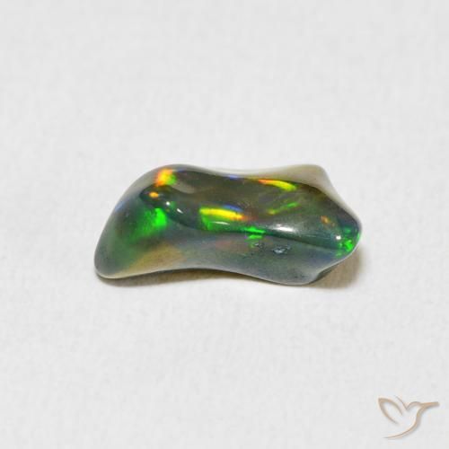 Opal Gemstone in 9.9 x 7.7 mm Size for Sale, Opal Stone in Multicolor Color