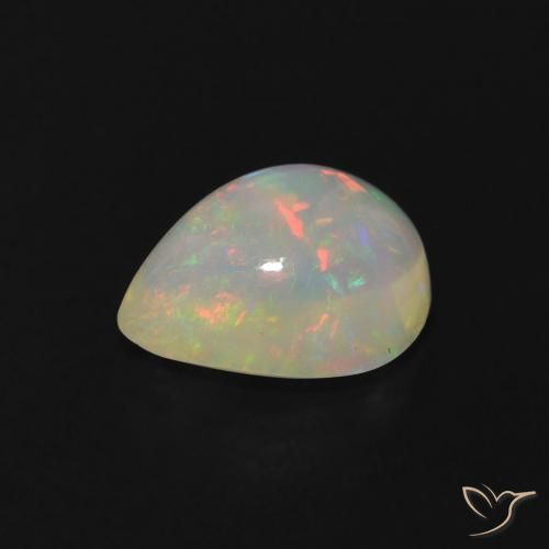 Opal Gemstone in 8 x 6 mm (calibrated) Size for Sale, Opal Stone in Multicolor Color