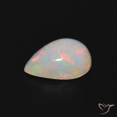 Opal Gemstone in 7.3 x 5.2 mm Size for Sale, Opal Stone in Multicolor Color