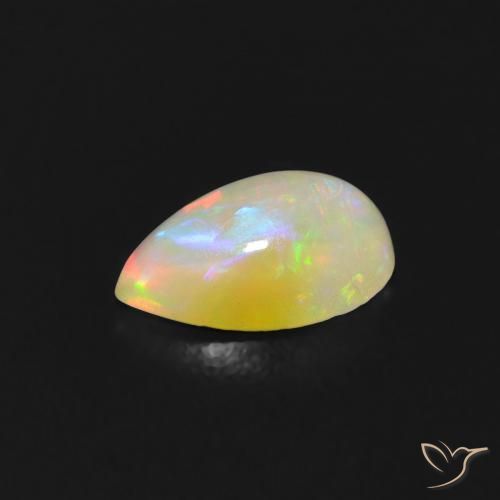Opal Gemstone in 8 x 5 mm (calibrated) Size for Sale, Opal Stone in Multicolor Color