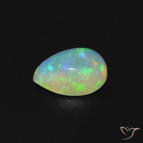 Opal Gemstone in 7 x 5 mm (calibrated) Size for Sale, Opal Stone in Multicolor Color