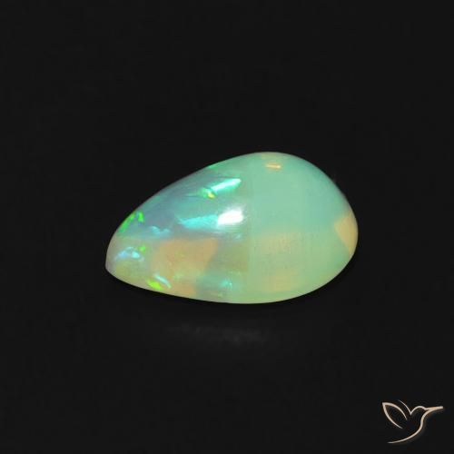 Opal Gemstone in 7 x 5 mm (calibrated) Size for Sale, Opal Stone in Multicolor Color