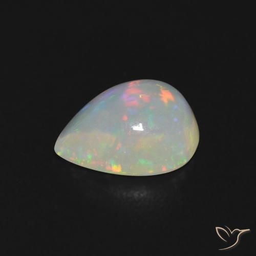 Opal Gemstone in 8 x 6 mm (calibrated) Size for Sale, Opal Stone in Multicolor Color