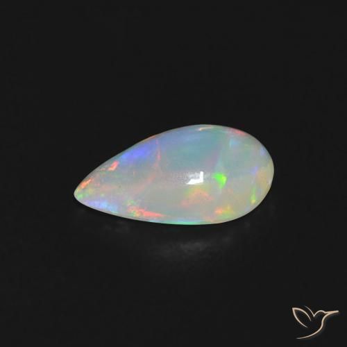 Opal Gemstone in 7.6 x 4.8 mm Size for Sale, Opal Stone in Multicolor Color