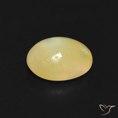 Opal Gemstone in 7.2 x 5.8 mm Size for Sale, Opal Stone in Multicolor Color