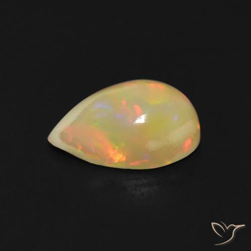 Opal Gemstone in 9 x 6 mm (calibrated) Size for Sale, Opal Stone in Multicolor Color