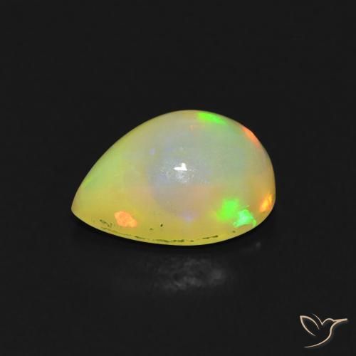 Opal Gemstone in 8 x 6 mm (calibrated) Size for Sale, Opal Stone in Multicolor Color