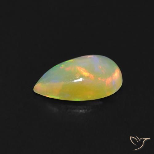 Opal Gemstone in 8 x 5 mm (calibrated) Size for Sale, Opal Stone in Multicolor Color
