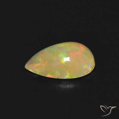 Opal Gemstone in 8 x 5 mm (calibrated) Size for Sale, Opal Stone in Multicolor Color