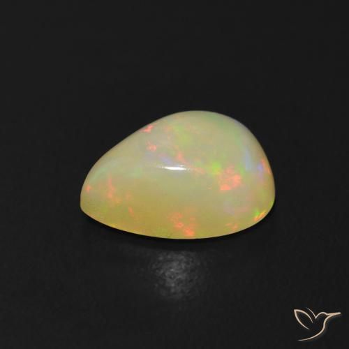 Opal Gemstone in 9 x 6 mm (calibrated) Size for Sale, Opal Stone in Multicolor Color