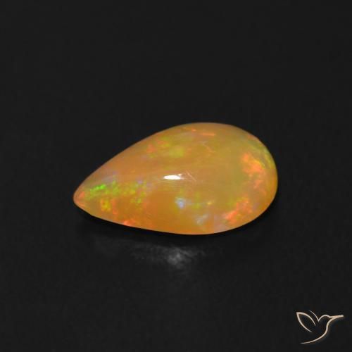 Opal Gemstone in 8 x 5 mm (calibrated) Size for Sale, Opal Stone in Multicolor Color