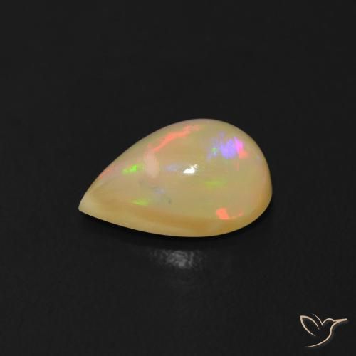 Opal Gemstone in 8 x 5 mm (calibrated) Size for Sale, Opal Stone in Multicolor Color