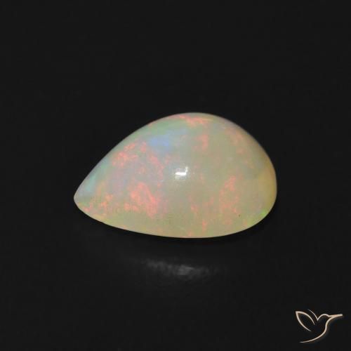 Opal Gemstone in 9 x 7 mm (calibrated) Size for Sale, Opal Stone in Multicolor Color