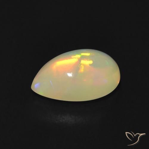 Opal Gemstone in 9 x 6 mm (calibrated) Size for Sale, Opal Stone in Multicolor Color