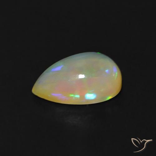 Opal Gemstone in 8 x 5 mm (calibrated) Size for Sale, Opal Stone in Multicolor Color