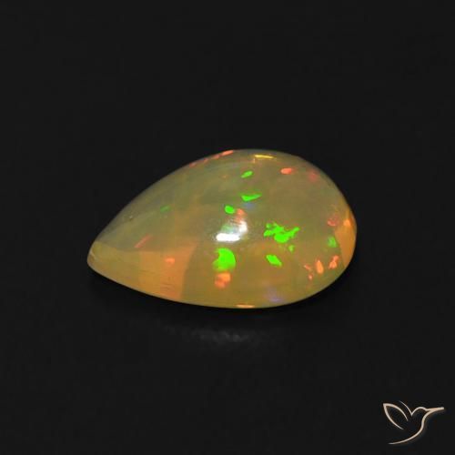 Opal Gemstone in 8 x 6 mm (calibrated) Size for Sale, Opal Stone in Multicolor Color
