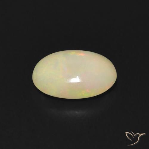 Opal Gemstone in 8 x 6 mm (calibrated) Size for Sale, Opal Stone in Multicolor Color
