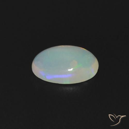 Opal Gemstone in 7 x 5 mm (calibrated) Size for Sale, Opal Stone in Multicolor Color