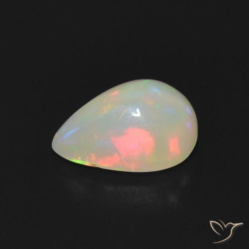 Opal Gemstone in 8 x 6 mm (calibrated) Size for Sale, Opal Stone in Multicolor Color