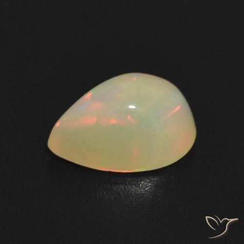Opal Gemstone in 10 x 7 mm (calibrated) Size for Sale, Opal Stone in Multicolor Color