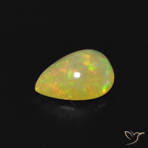 Opal Gemstone in 7.9 x 5.7 mm Size for Sale, Opal Stone in Multicolor Color