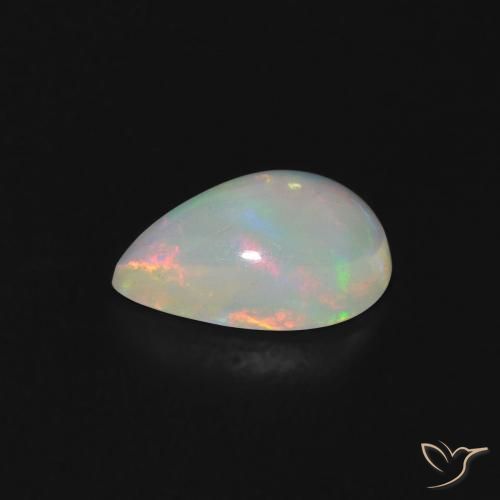 Opal Gemstone in 7.9 x 5.2 mm Size for Sale, Opal Stone in Multicolor Color