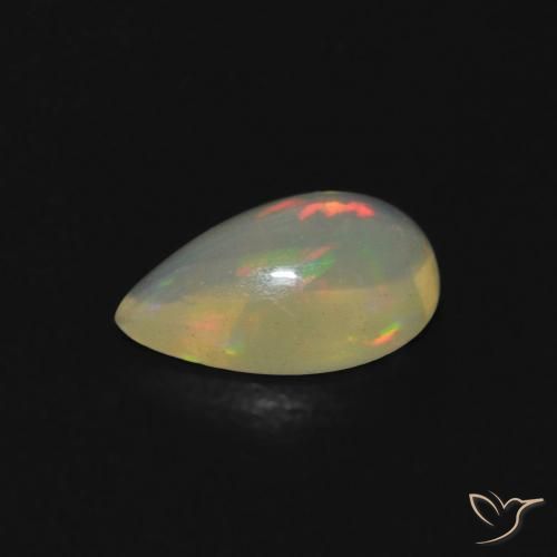 Opal Gemstone in 8 x 5 mm (calibrated) Size for Sale, Opal Stone in Multicolor Color